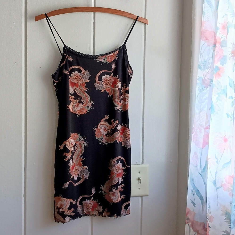 Urban Outfitters Dragon Mesh Dress